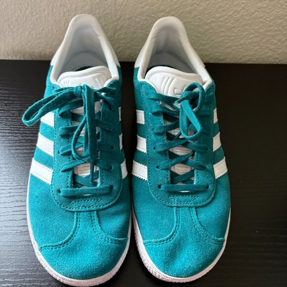 adidas Gazelle Shoes - Legacy Teal / Cloud White Mens 5.5 US, Womens 7.5 US main image 5